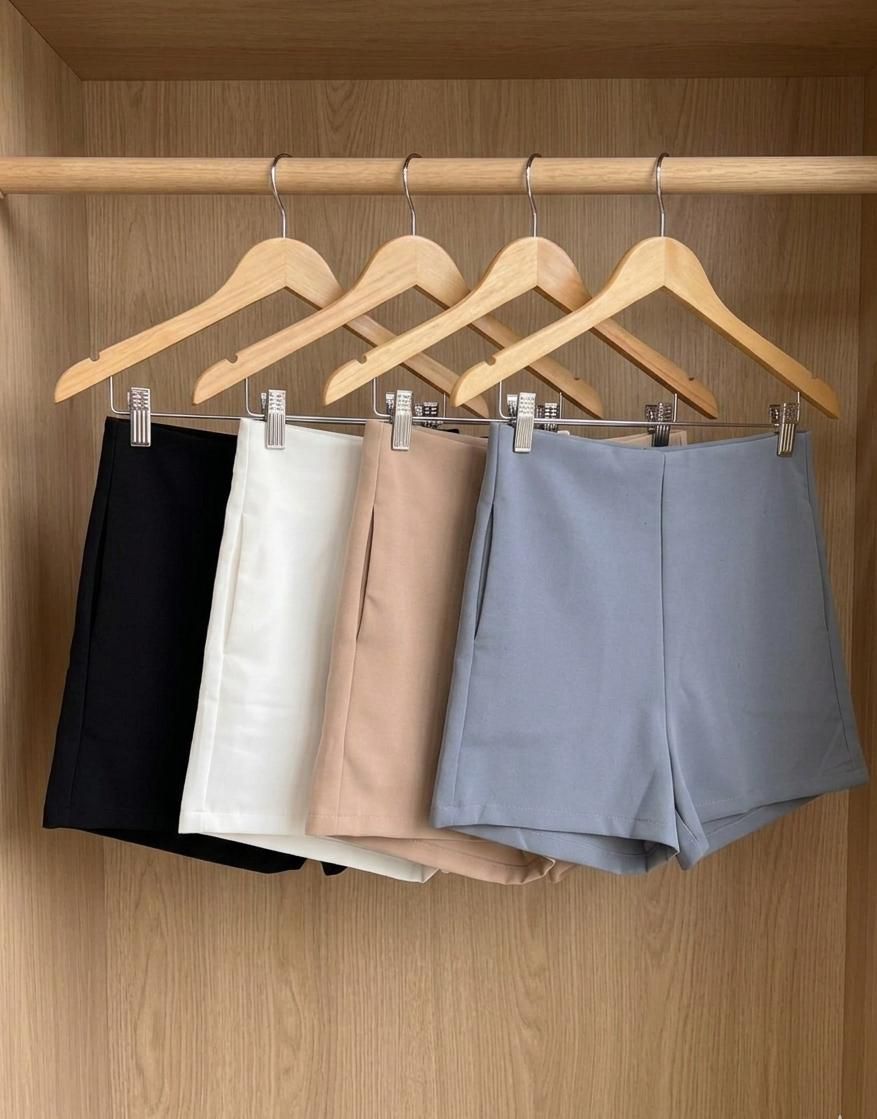 SHORT ALESSIA - Caqui